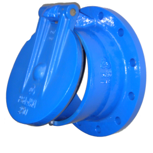 Das Bild zeigt eine PSA AWA Rückstauarmatur (Froschklappe)